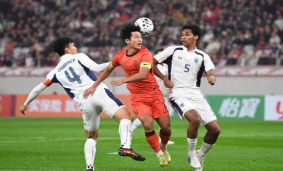 西安国际青年足球锦标赛:U23国足2:2战平泰国U23队